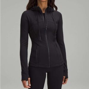 lululemon athletica Hooded Define Jacket Nulu Black Size 8